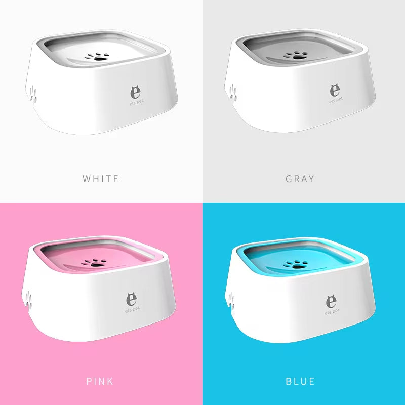 Revolutionary Spill-Proof Dog and Cat Water Bowl - 1.5L Floating Design for Clean and Easy Hydration