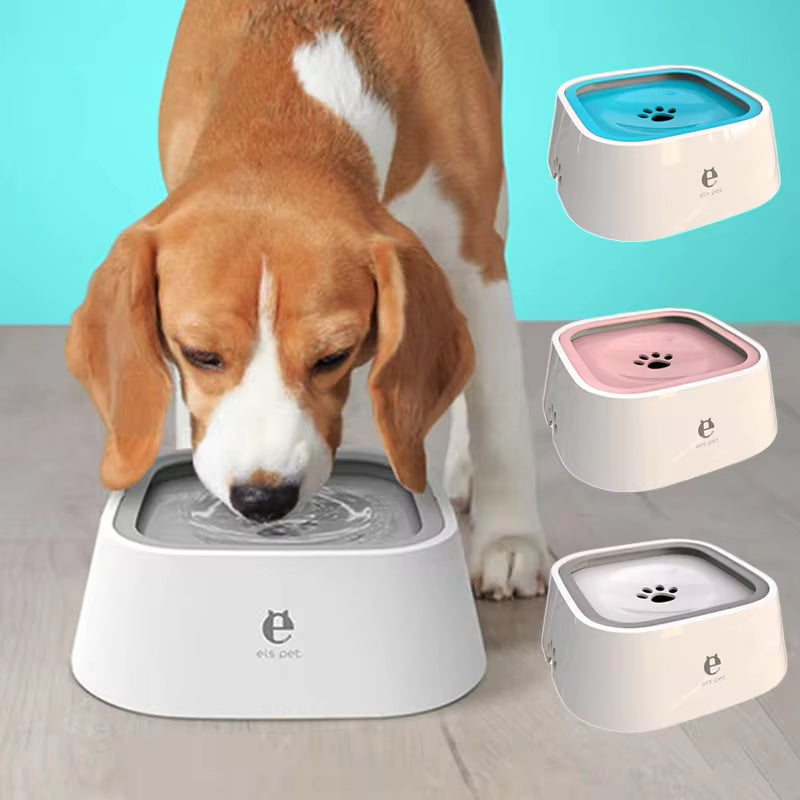 Revolutionary Spill-Proof Dog and Cat Water Bowl - 1.5L Floating Design for Clean and Easy Hydration