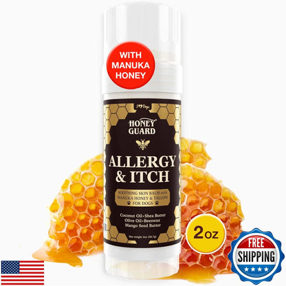 Iheartdogs Honey Guard Allergy and Itch Relief Dog Healing Balm for Paw, Nose